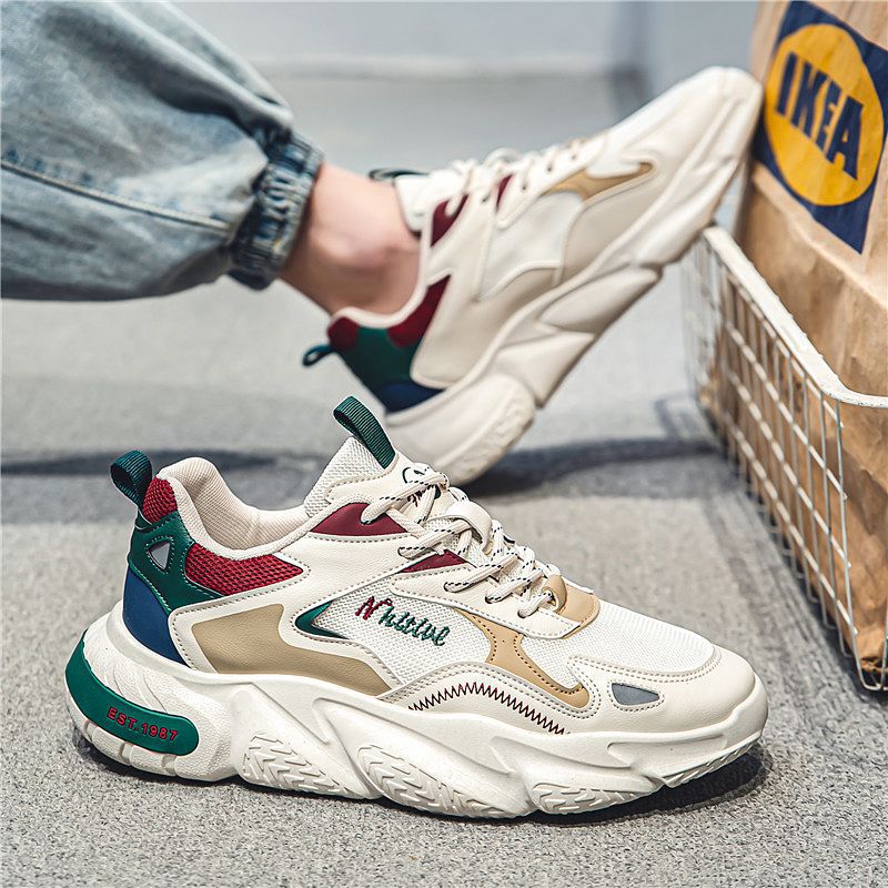 Internet Popular Men's Shoes Spring 2025 New Sports Running Casual Shoes All-match Torre Shoes