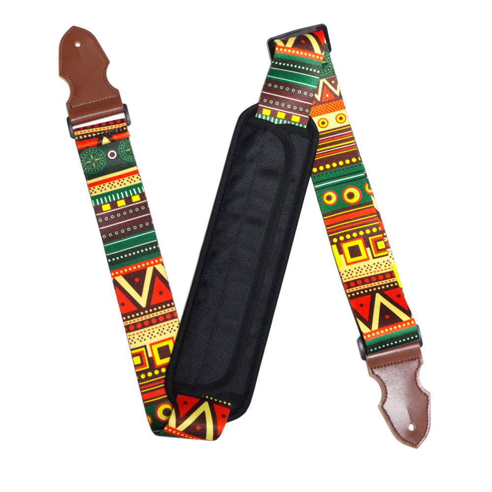 Picture of Guitar Strap Shoulder Pad Strap Strap Backpack Shoulder Pad Oxford Fabric Leather Optional Widened Thickened
