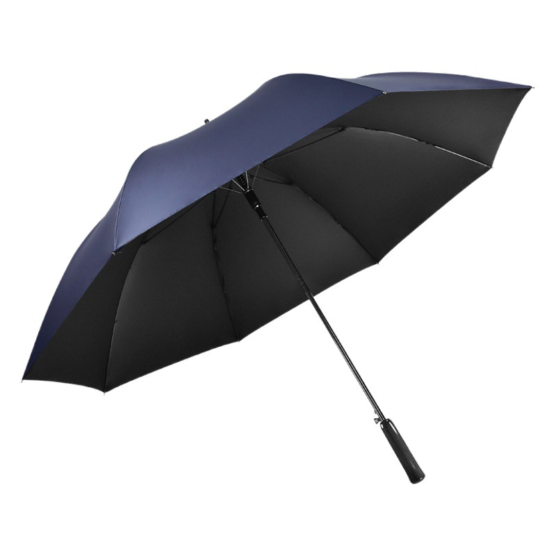 Ultra Light Carbon Fiber Straight Automatic Long Handle Umbrella Oversized Anti-storm Golf Umbrella High-grade Business Advertising Gifts