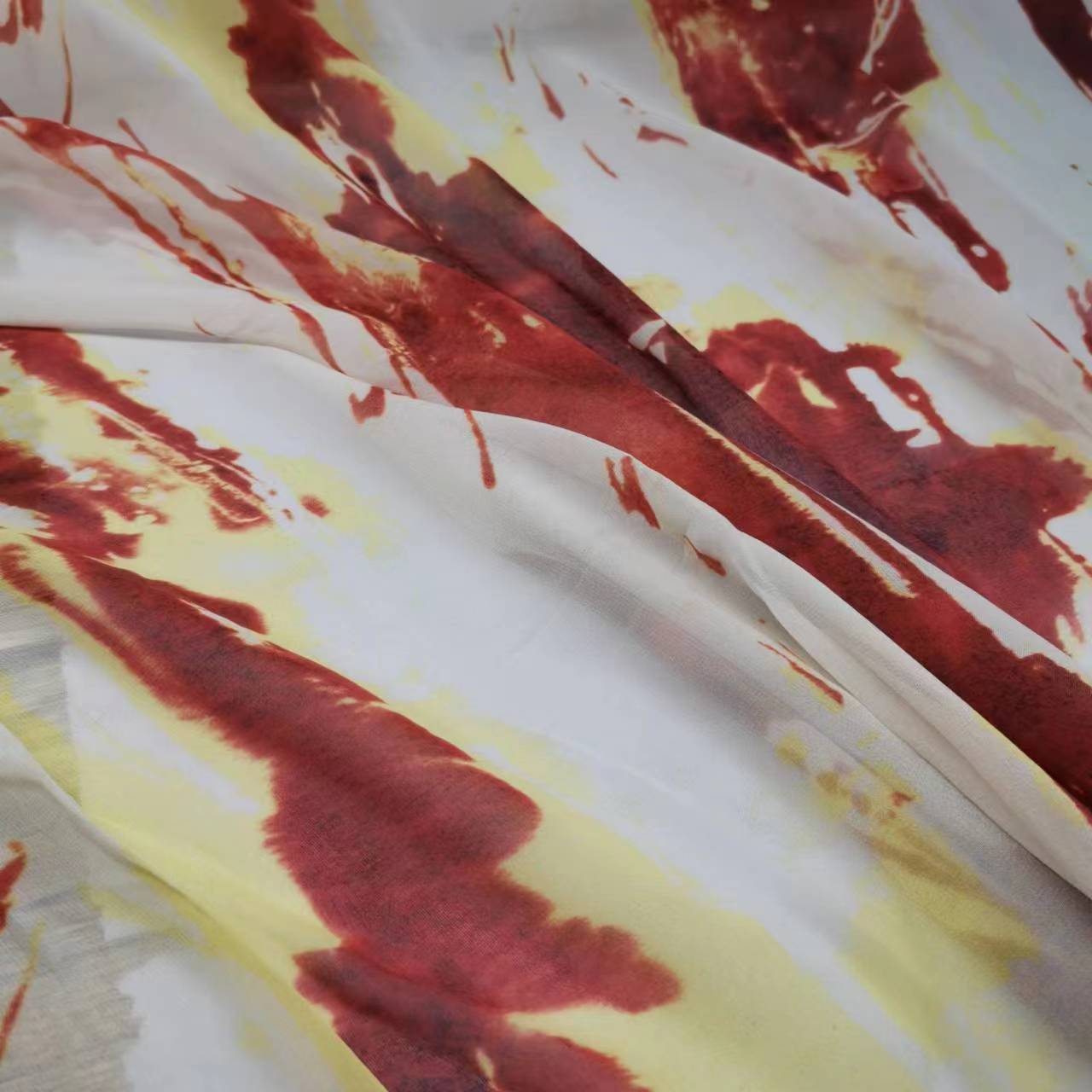 Picture of 9mm Wide Mulberry Silk Georgette Fabric Fashion Silk Fabric