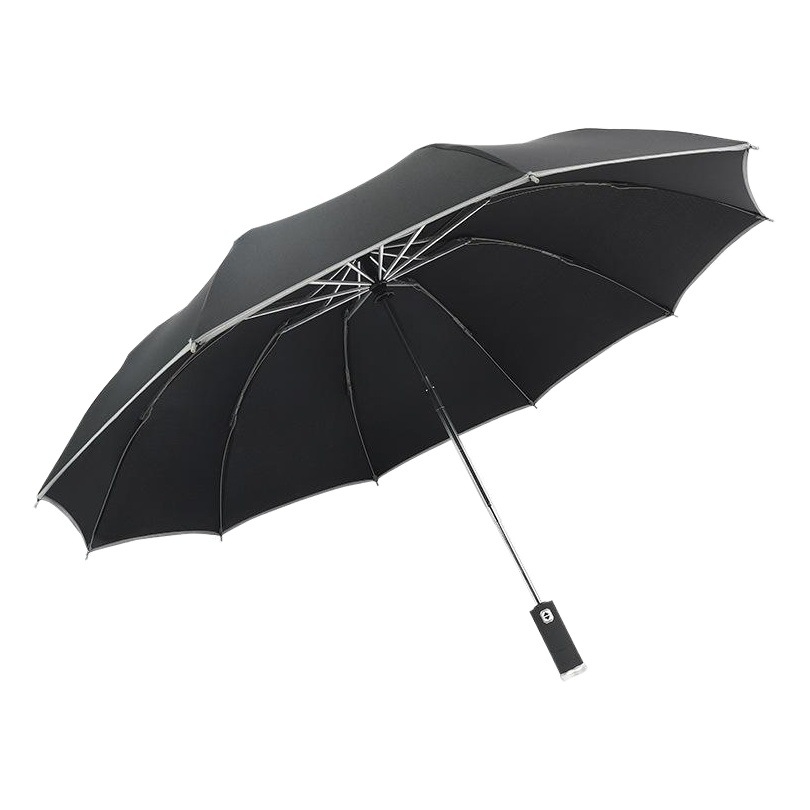 Picture of Fully Automatic Foldableing High-End Umbrella for Women, High-End, Sunny and Rainy Dual-Use Umbrella, Reverse Umbrella That Can Be Rotated with Logo