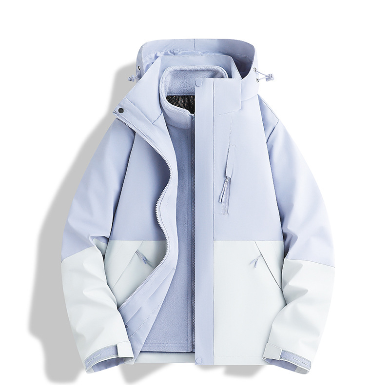 Picture of 2025 New Men's Graphene Liner Rush Clothes Three-in-One Removable Warm fleece-lined Thickened Women's Mountaineering Clothes Trendy