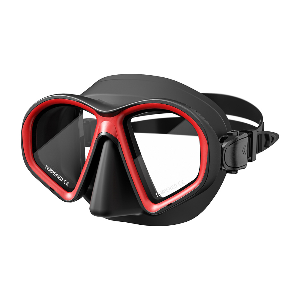 Picture of Free diving glasses myopia lens diving mirror camera bracket silicone snorkeling mirror snorkeling equipment