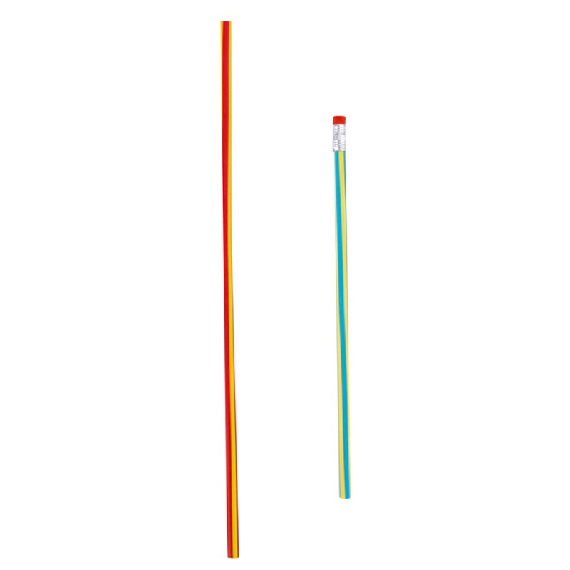 Deformation pencil 30cm creative stationery elementary school student writing prize free bending folding writing constantly soft pencil cross-border