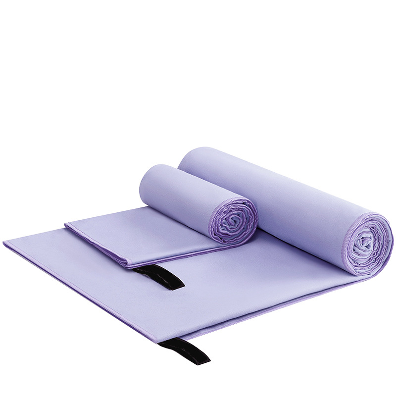 Picture of Quick-Drying Beach Towel Multi-Color Portable Quick-Drying Fitness Sports Towel Outdoor Beach Towel Mesh Bag