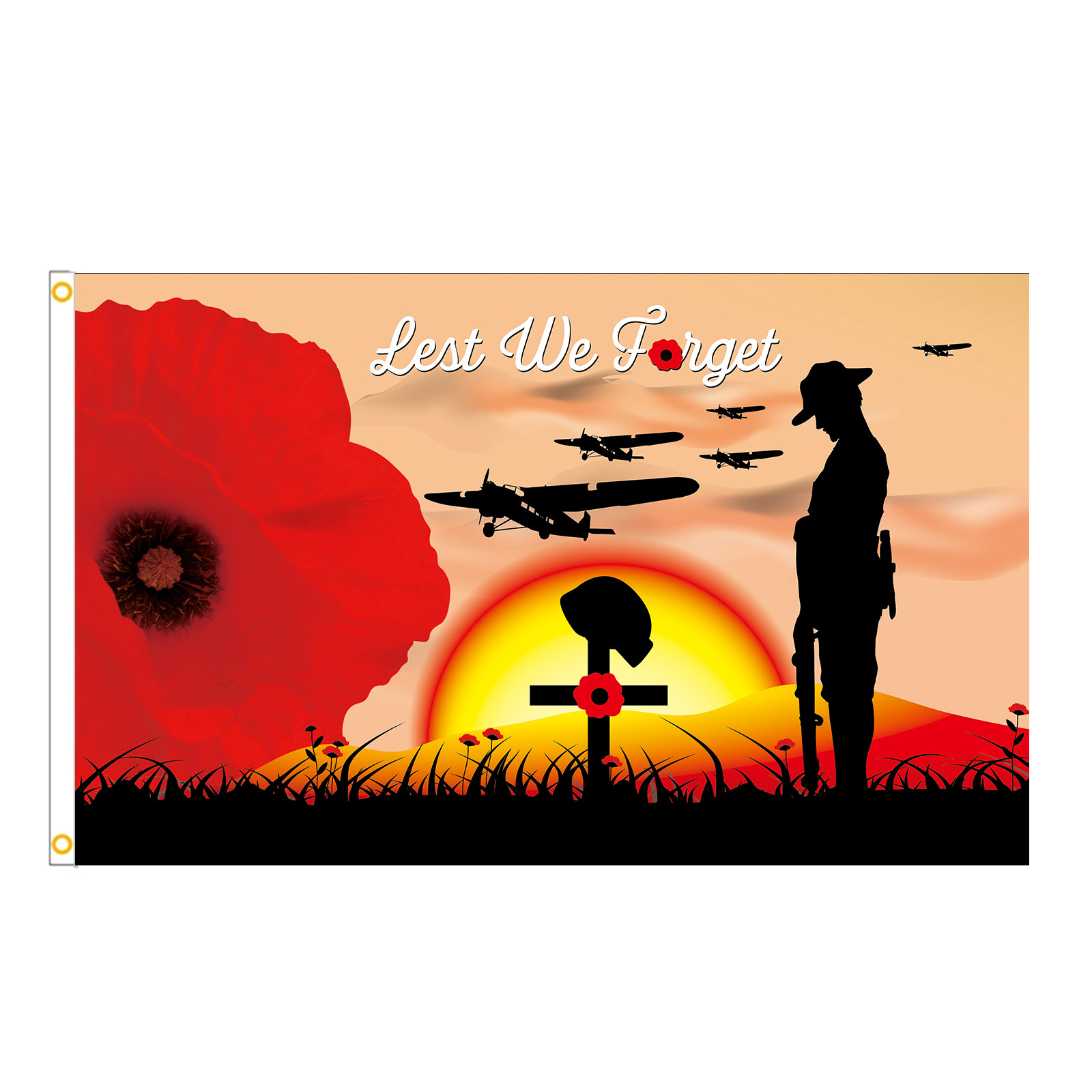 Picture of AliExpress Amazon Foreign Trade Flag British Veterans Memorial Flag 90 * 150cm 3 * 5ft Polyester Flag
