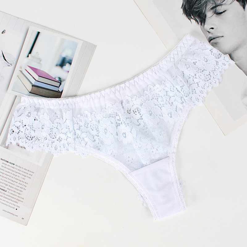 Picture of European and American Plus Size Lace Sexy Women's Underwear Cotton Crotch Girls' New Style