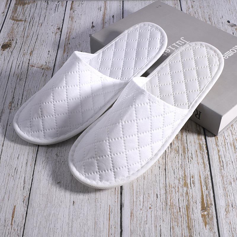 Picture of Hotel Slippers, Guesthouse and B&B Disposable Cotton Slippers, Winter Travel Home Hospitality, Thickeneded Non-Slip Logo Wholesale