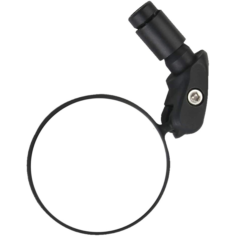Convex Bicycle Rearview Mirror large view 360-degree rotating mountain bike handle blocking reflector [in stock quick hair]]