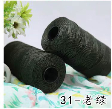 Picture of Three strands of nylon thread twine hook wire knitting hook hat shoes line car seat ice silk wool manufacturers wholesale