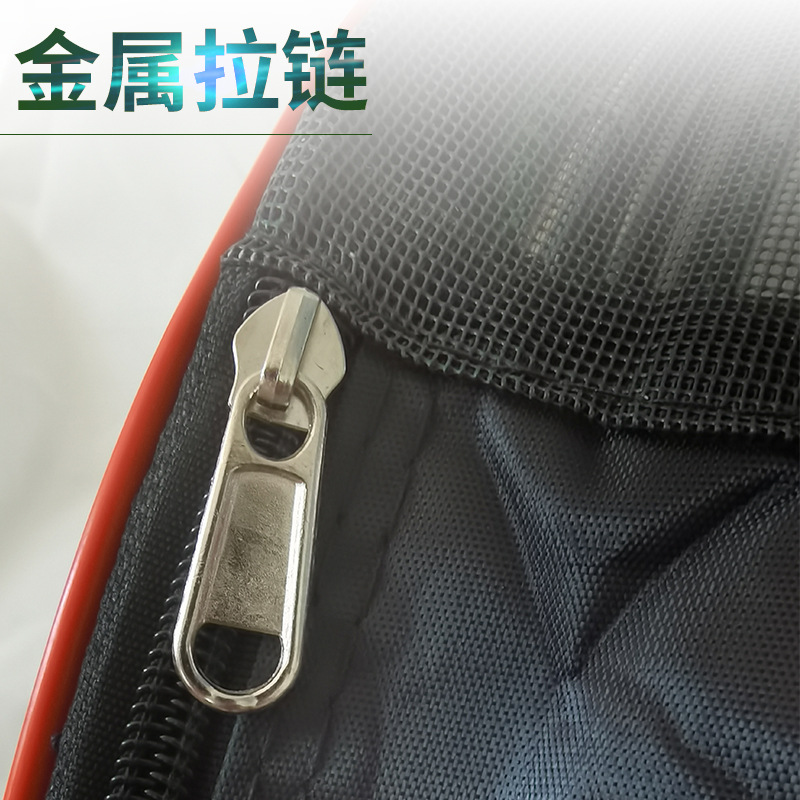Picture of Fish Bag Thickened Large Waterproof and Wear-resistant Multi-functional Canvas Fishing Gear Bag Round Fishing Bag Handbag