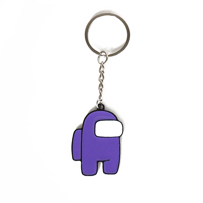 Picture of Cross-border new Among Us werewolf killing game peripheral cartoon alloy keychain male and female student pendant wholesale