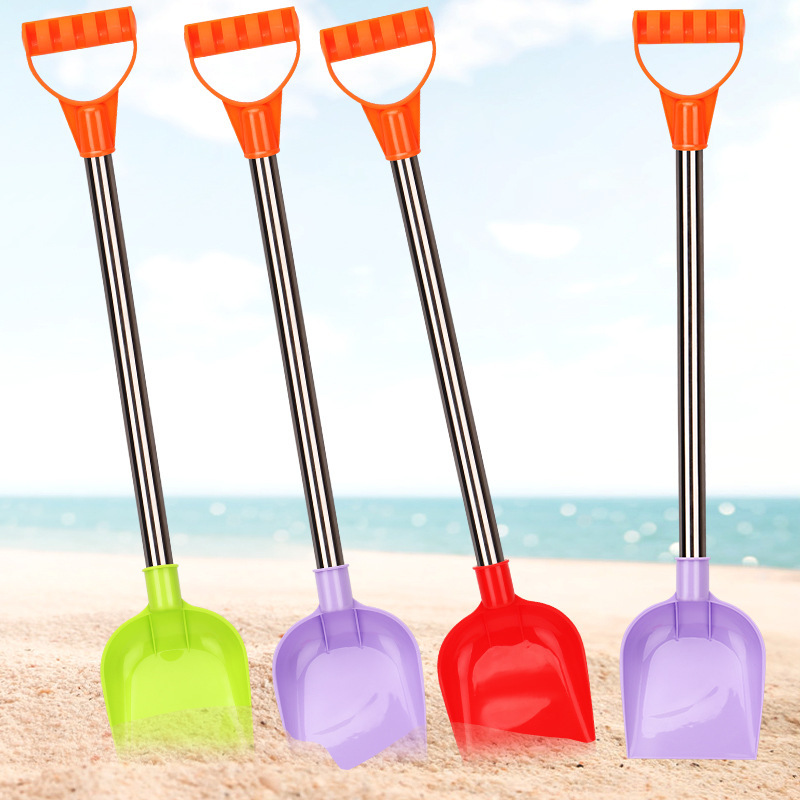 Picture of Jianxiong brand children's beach toys large thick stainless steel shovel parent-child interactive sand playing tools wholesale