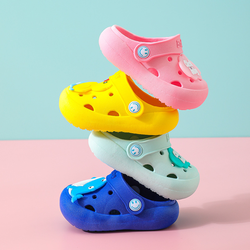 Picture of Children's Slippers Summer Boys' Indoor Non-Slip Household Cartoon Baby Girl Soft Bottom Toddler Sandals