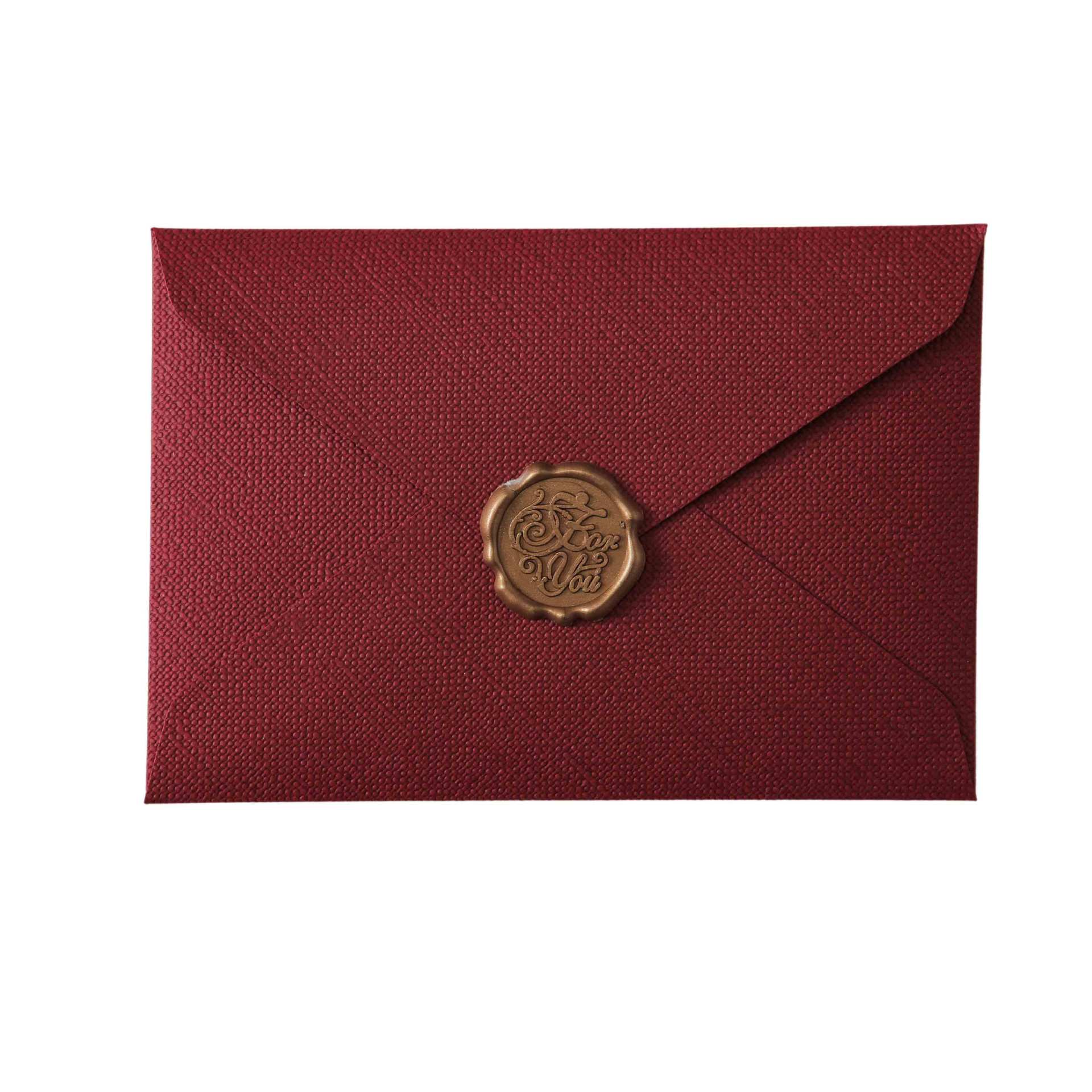 Picture of Letterhead Envelope Set Thickened linen Envelope Handwritten Love Letters for Male Girlfriend to Confess Birthday Greeting Card Exquisite Letterhead
