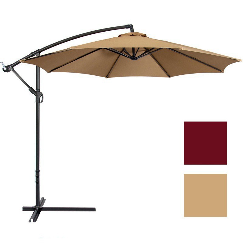 Umbrella cloth wholesale new products outdoor sunshade outdoor rainproof sun umbrella courtyard umbrella beach umbrella banana umbrella guard box