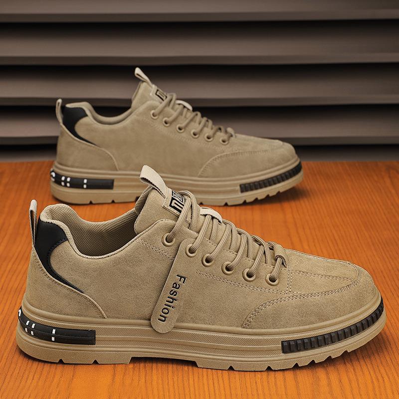 Men's Shoes 2025 New Autum Breathable Versatile Casual Trendy Shoes Men's Labor Protection Work Lightweight Sports Sneakers