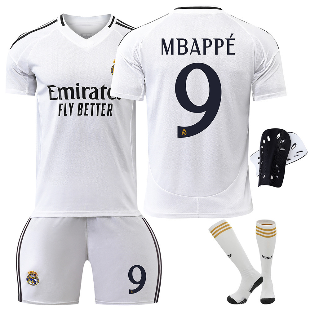 Football training uniform 2425 Real Madrid football uniform No.7 Vinicus 5 Bellingham 11 Rodrigo 9 Mba