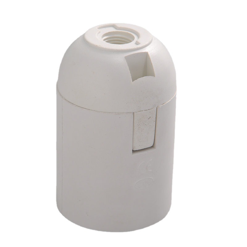 Picture of Lamp holder wholesale E27 screw hanging lamp holder flame retardant high temperature resistant card light body lamp holder