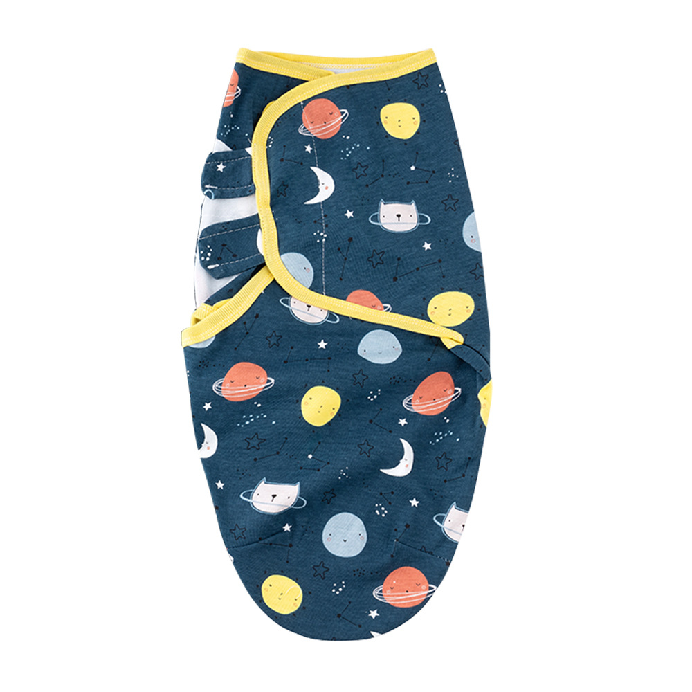 Picture of Yinmei cotton baby swaddling towel newborn anti-shock baby sleeping bag printing Four Seasons baby quilt cross-border