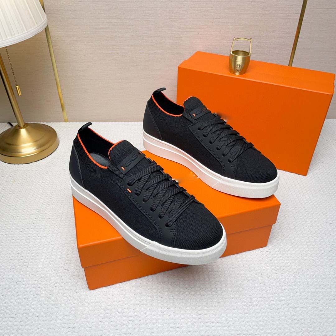 European Men's Shoes 2025 New Sports Shoes Breathable Mesh High-End Famous Brands Easiest for Match Calfskin Fabric Casual Men's Shoes