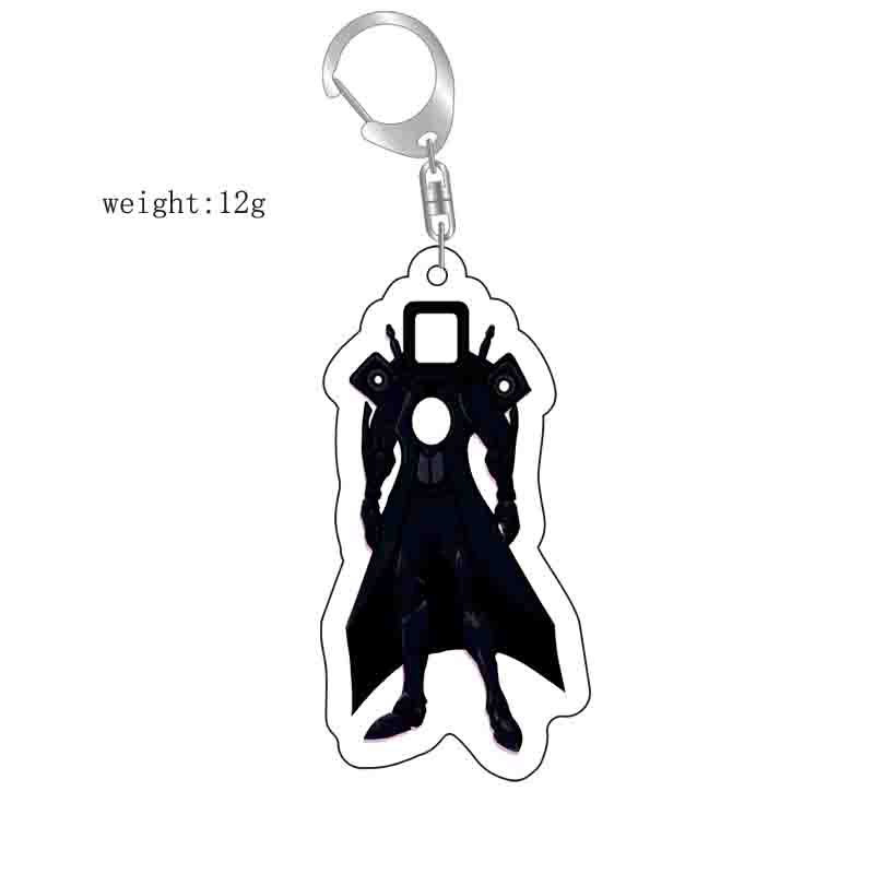 Picture of Cross-border new toilet man keychain skibidi toilet monitor Man TV man creative killer pendant batch