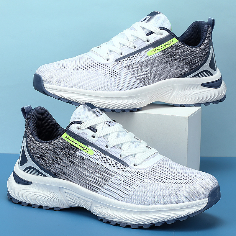 Special Running Shoes for Junior High School Students, High School Entrance Examination Sports Shock-Absorbing Running Shoes for Male Students, Lightweight Soft-Soled Ultra-Light Skipping Rope Sports Shoes