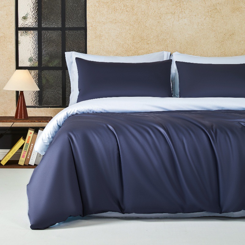 Picture of 120 cotton four-piece set 100 cotton quilt cover sheets high sense Xinjiang long staple cotton bedding