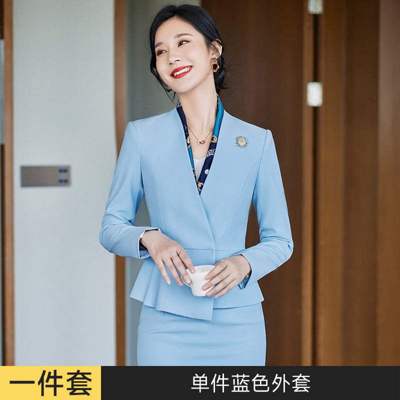 Picture of Professional Suit suit Women's Autumn and Winter High-end Temperament Fashion Manager Dress Suit Sales Department Jewelry Store Work Clothes