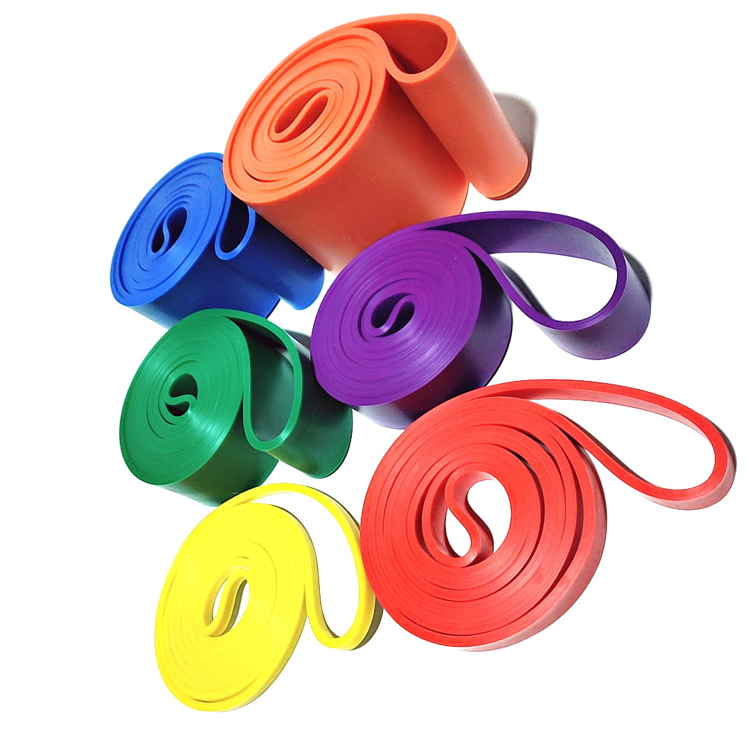 TPE2080 yoga tension ring resistance wide skin ring squat thick ring pull-up weight-bearing fitness elastic ring