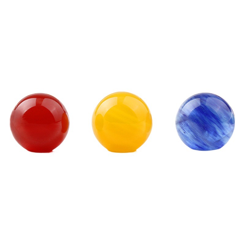 Source manufacturers agate jade cheongsam buttons Chinese wind partial hole bead buckle Dongling old yellow jade beads round bead button