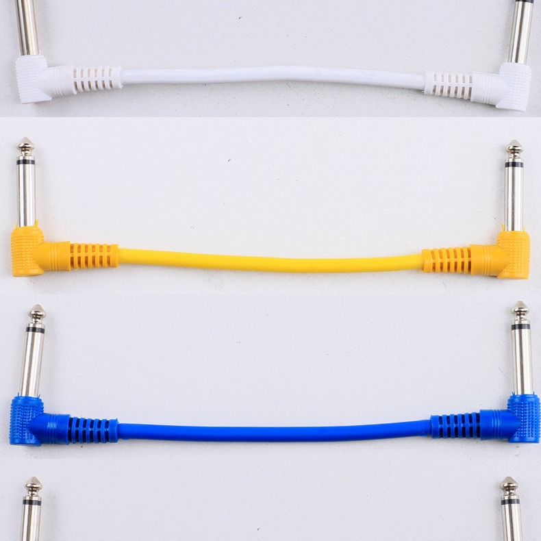 Picture of Effect device connection line guitar electric bass musical instrument 6.35 audio line electric speaker 6 color line