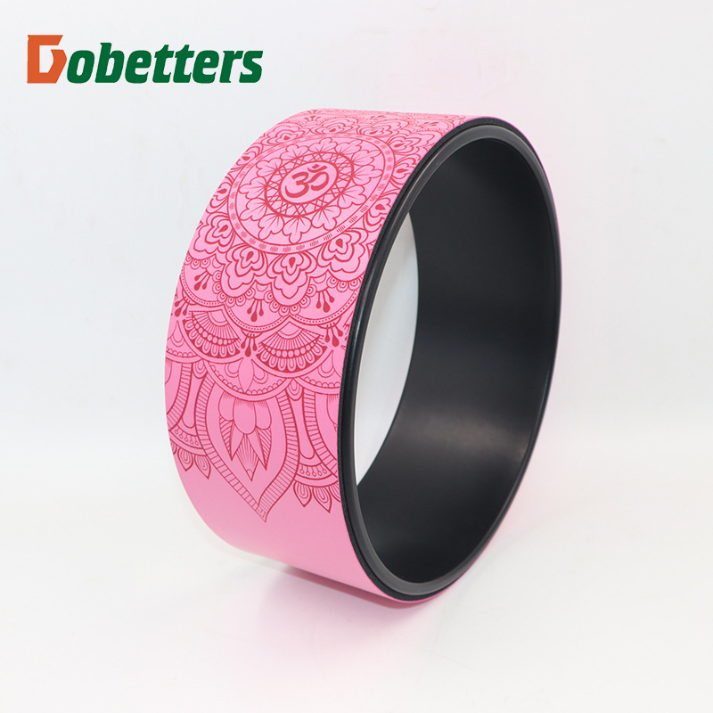 Picture of 32*14cm auxiliary wheel yogawheel pregnant women parent-child yoga wheel fitness equipment yoga fitness abdominal wheel