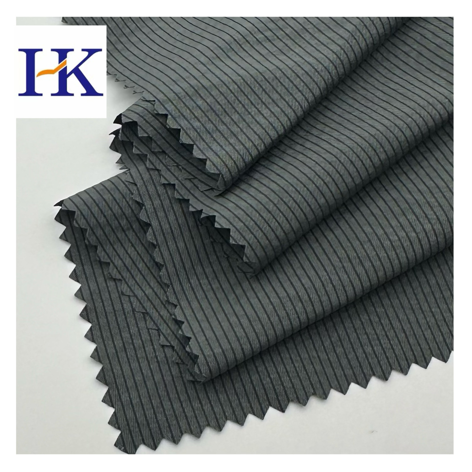 New Vertical Strip T400 Bubble Stretch Outdoor Clothes Shirt Casual Wear Polyester Plain 75D 50D Fabric
