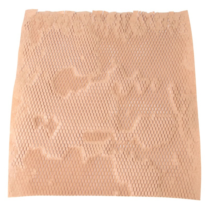 Honeycomb Paper Ins Wind Shockproof Cushioning Wrapping Paper Packaging Gift Flat Paper Degradable Environmentally Friendly Kraft Paper Honeycomb