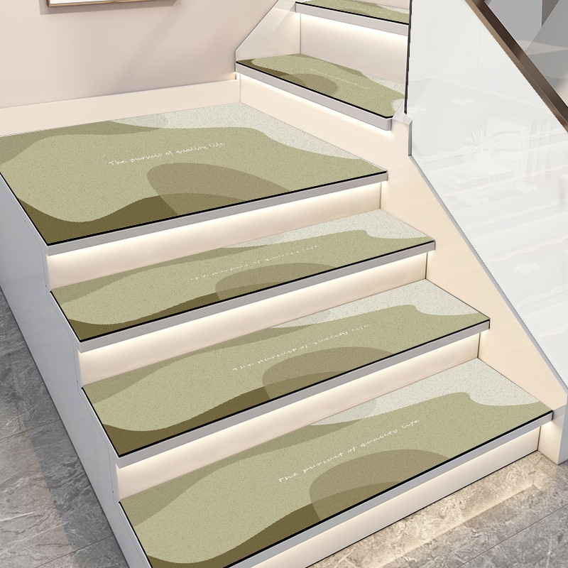 Picture of Simple style household non-slip stair mat stain-resistant easy-to-clean diatom mud floor mat non-slip cutting and soundproof floor mat