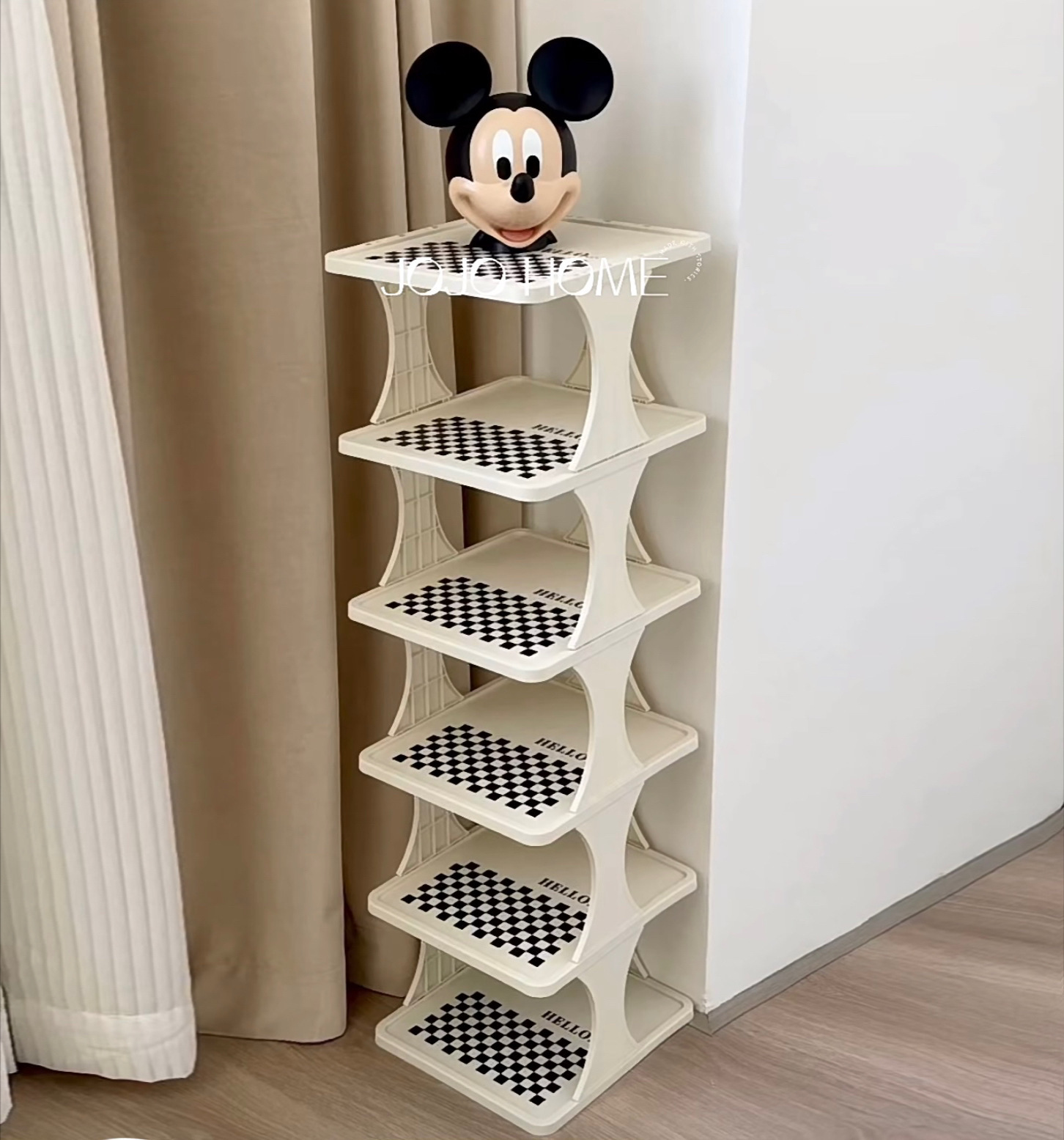 Simple Shoe Rack Multi-Layer Home Door Gap Shoe Storage Dormitory Rental House Narrow Shoe Cabinet Storage Rack
