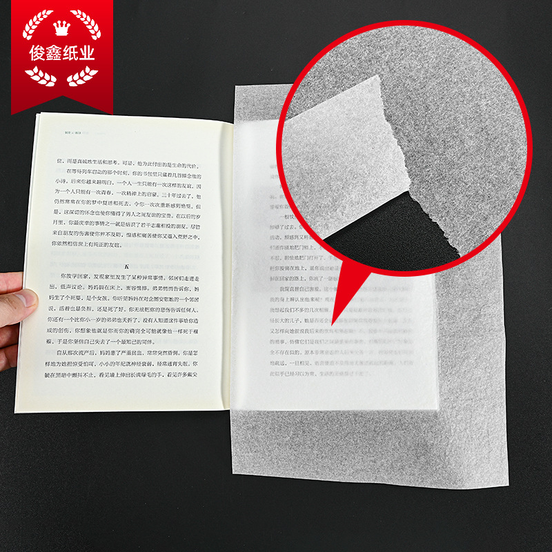 Picture of Copy Paper Printing Logo 17g White Sydney Paper Clothing Lining Wrapping Paper Shoes Gift Filling Paper Wholesale