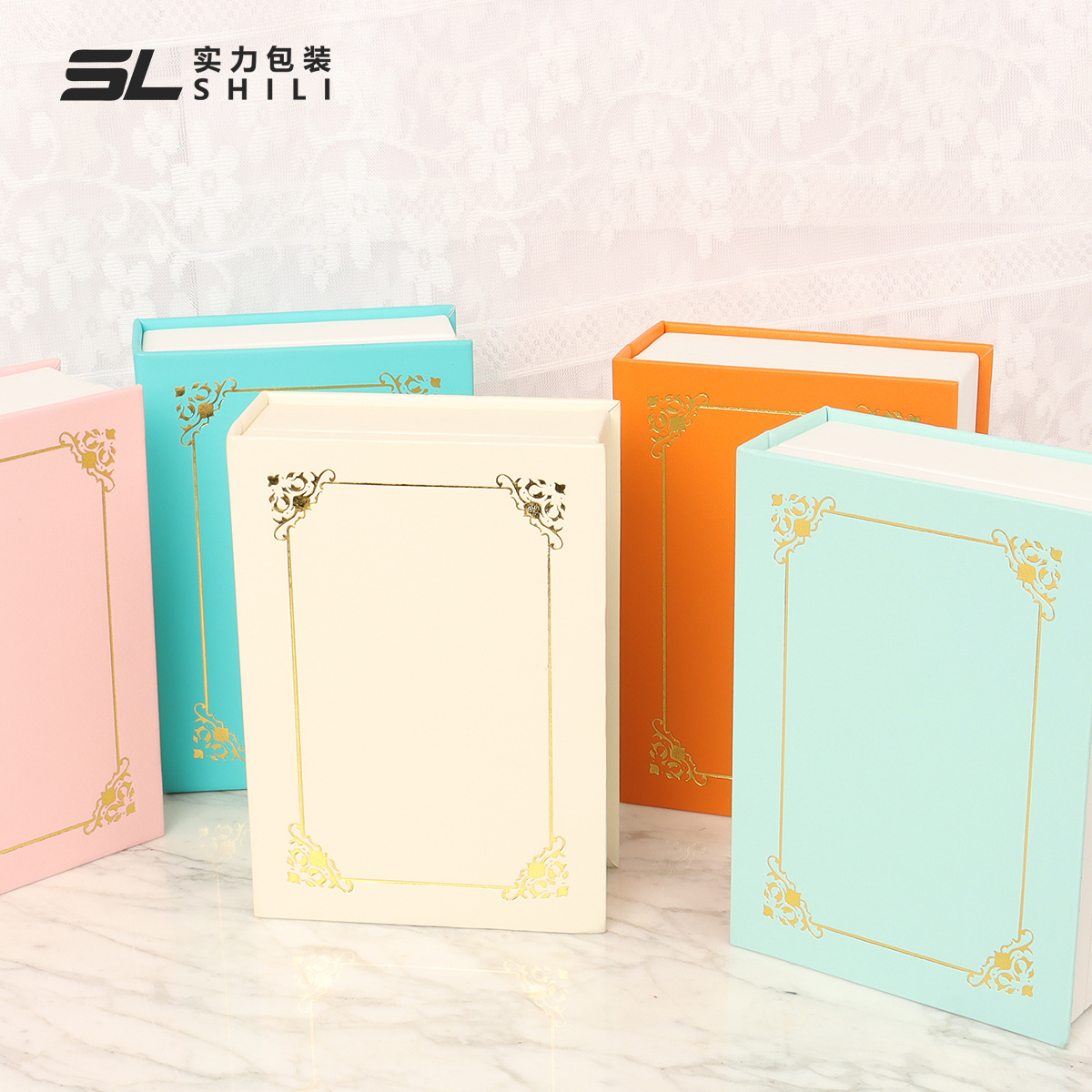 Magnetic Flip-Top Jewelry Box, High-End Jewelry Storage Box, High-End Necklace Ring Box, Jewelry Packaging Box