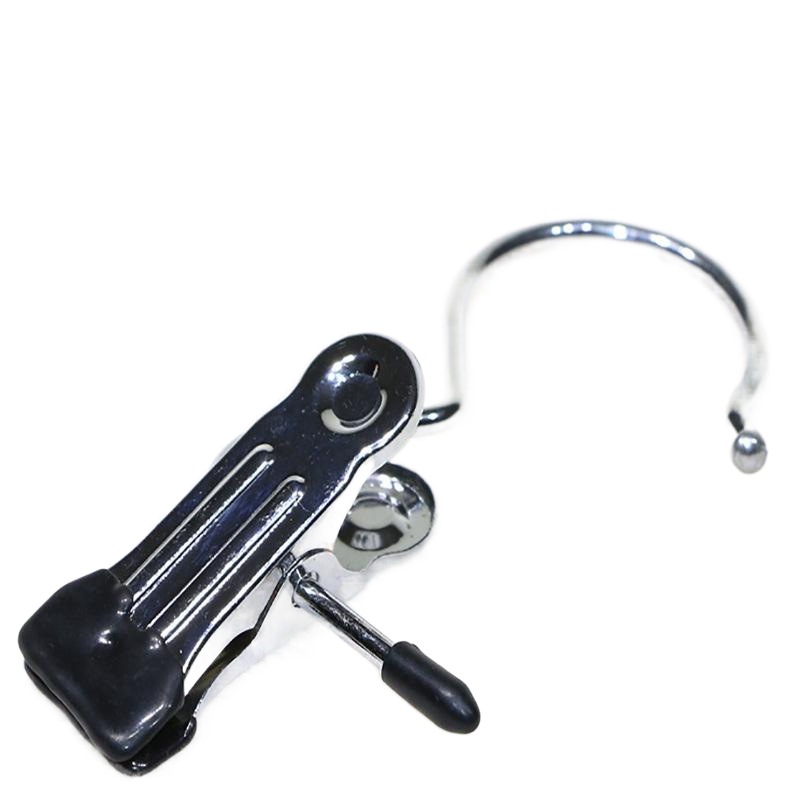 Cross-border hot sale multi-functional stainless steel trouser clip metal non-slip belt clip hanger trouser rack chrome plated galvanized wholesale