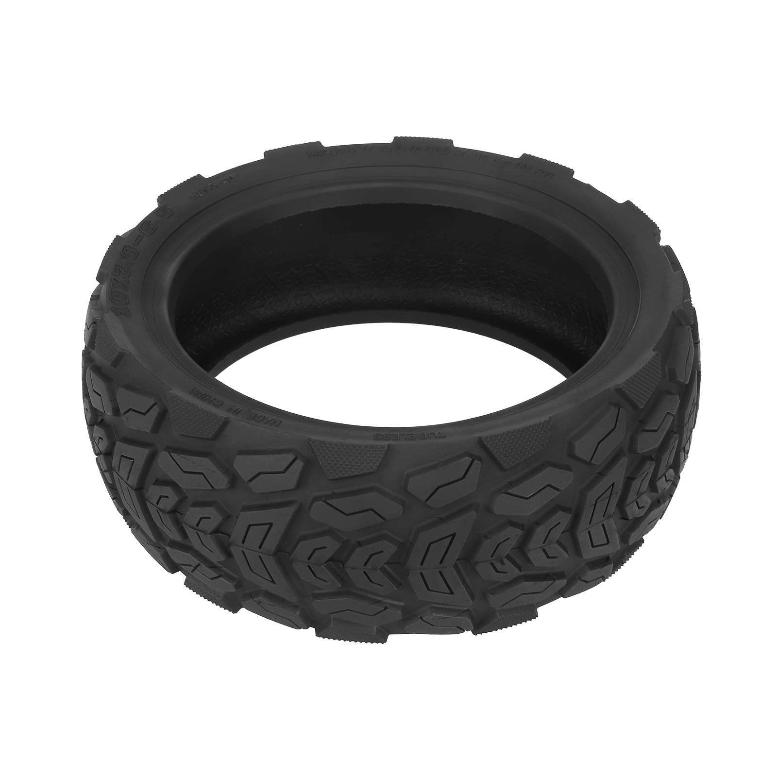 Electric Scooter 10*3.0-6.5 Off-Road Pattern Vacuum Tire 10inch Explosion-Proof Thickened Wear-Resistant Tubeless Tire