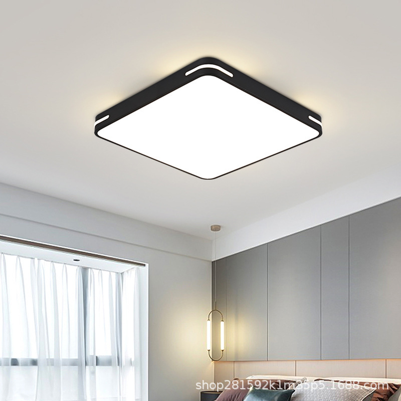 Picture of Ceiling Light Led Ultra-thin Full Spectrum Bedroom Light Super Bright Household Simple Modern Kitchen Study Balcony Living Room