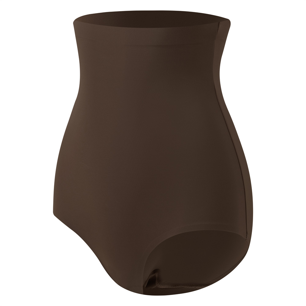 Picture of Zhanrun cross-border 1370 seamless high waist postpartum repair thin hip plastic body shape abdomen wholesale briefs
