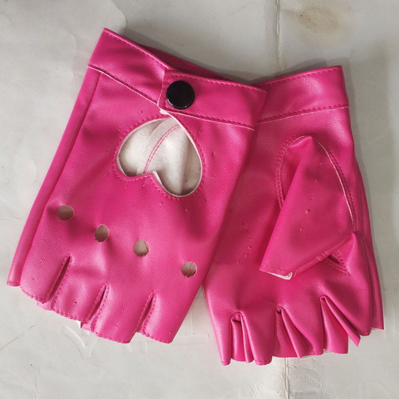 Picture of Cross-border wholesale half-finger gloves European and American women DS heart half-finger gloves stage nightclub pole dance performance gloves