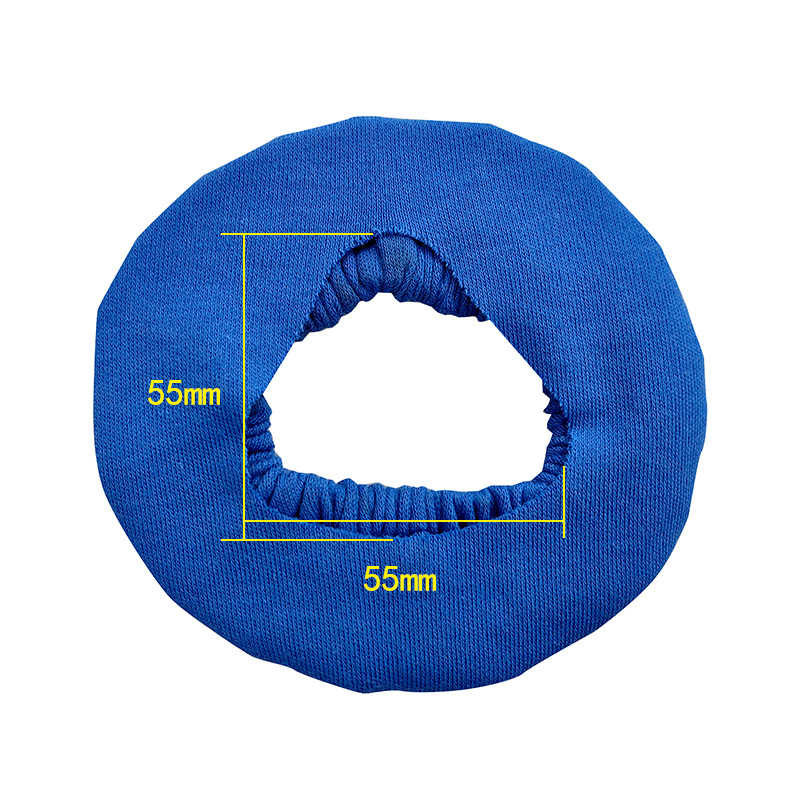 Picture of Cross-Border Hot-Selling Spot Elastic Band Mask Padded Nose Mask Cover Nose Mask Pad Can Be Washed Blue Cotton 100% Cotton