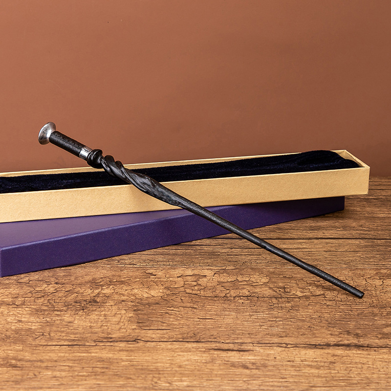 Picture of Harry Magic Wand Hermione Magic Wand Dumbledore cos Props Halloween Metal Core in stock Bare Wand