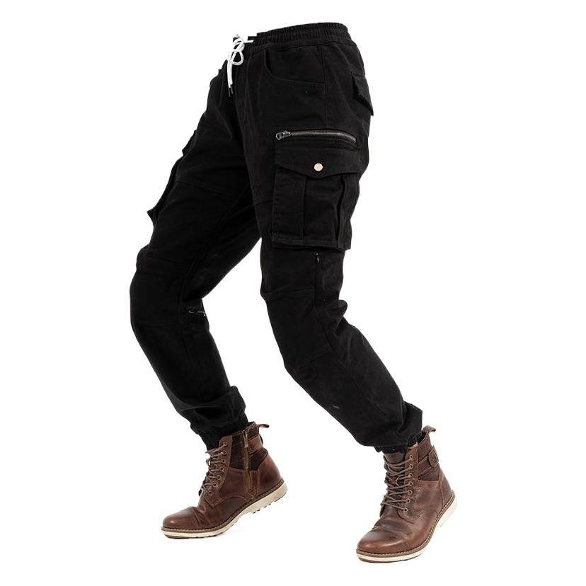 Motorcycle Tooling Pants Motorcycle Motorcycle Travel Pants Anti-fall Racing Pants Multi-pocket Slim-fit Ankle Pants for Men and Women Four Seasons