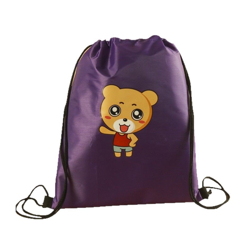 Picture of in stock Polyester 210 Bundle Pocket Training Course Basketball Shoulder Drawstring Nylon Bag Competition Polyester Backpack Storage Bag