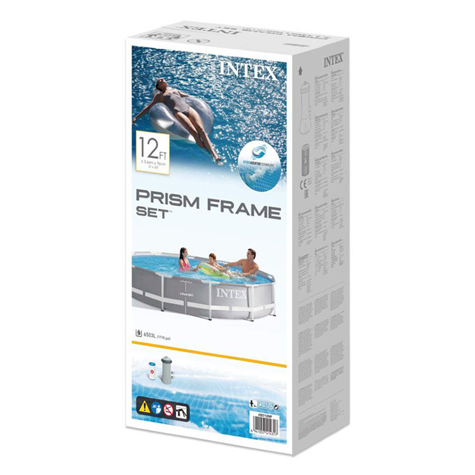 Picture of Original Genuine Intex Thickeneded Extra Large Adult Tube Rack Paddling Pool Family Bracket Kidsren's Swimming Pool 366*76