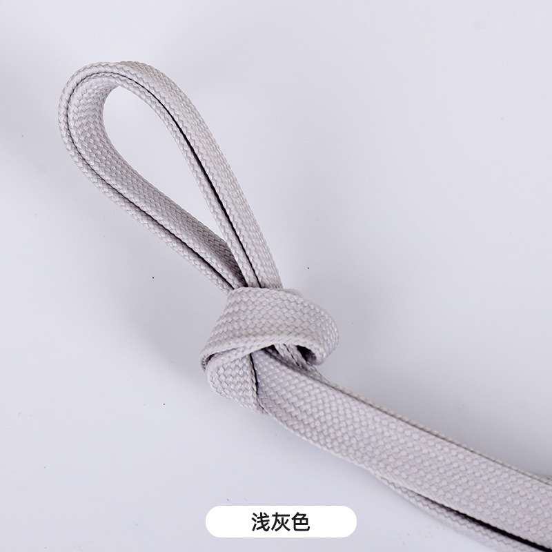 Picture of Shoelaces White Shoes Casual Shoelaces Flat Thickeneded Double Layer Fine Grain Shoelaces Ins Trendy White Pink Shoelaces Wholesale